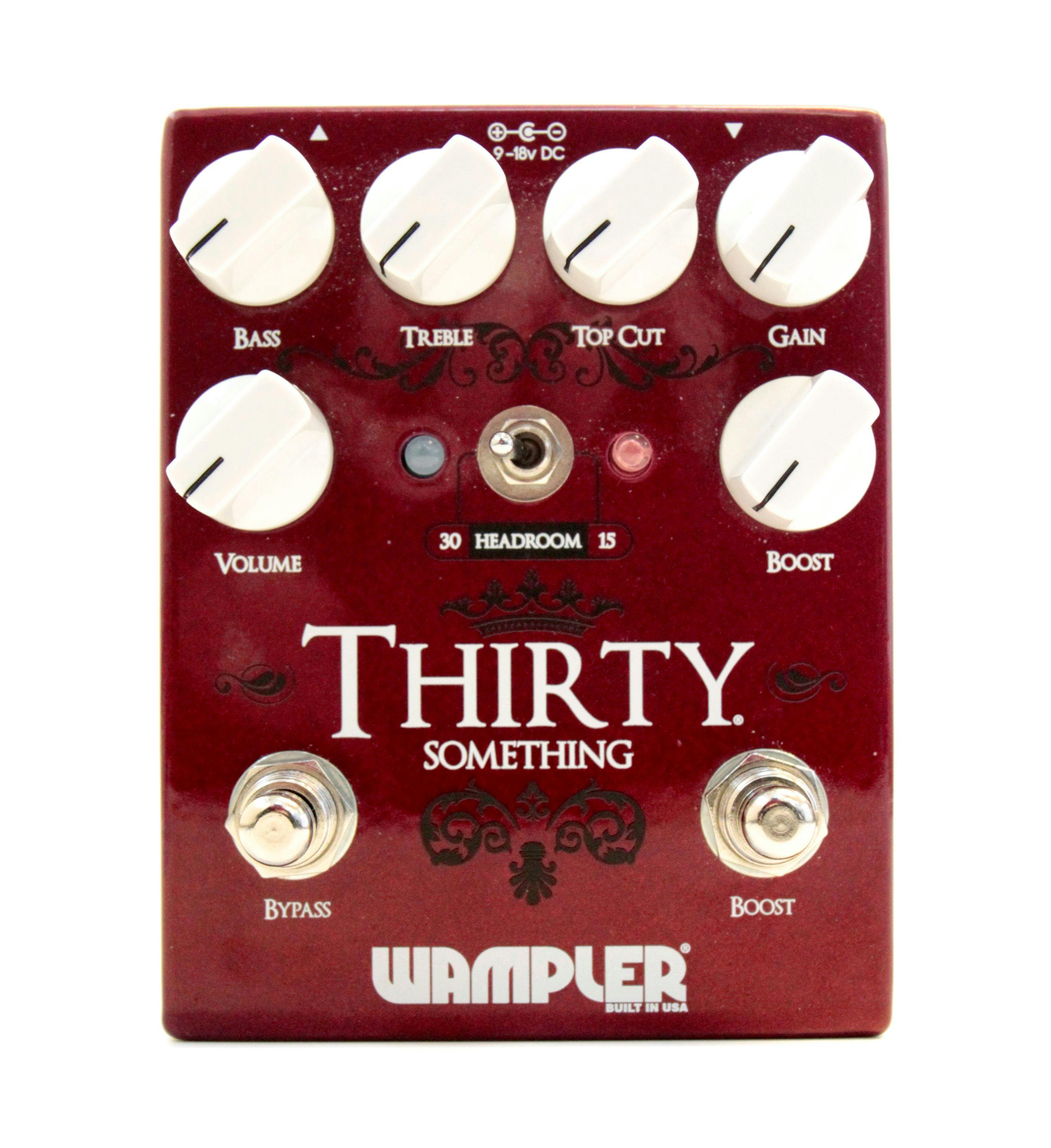 Second Hand Wampler Thirty Something Overdrive Pedal